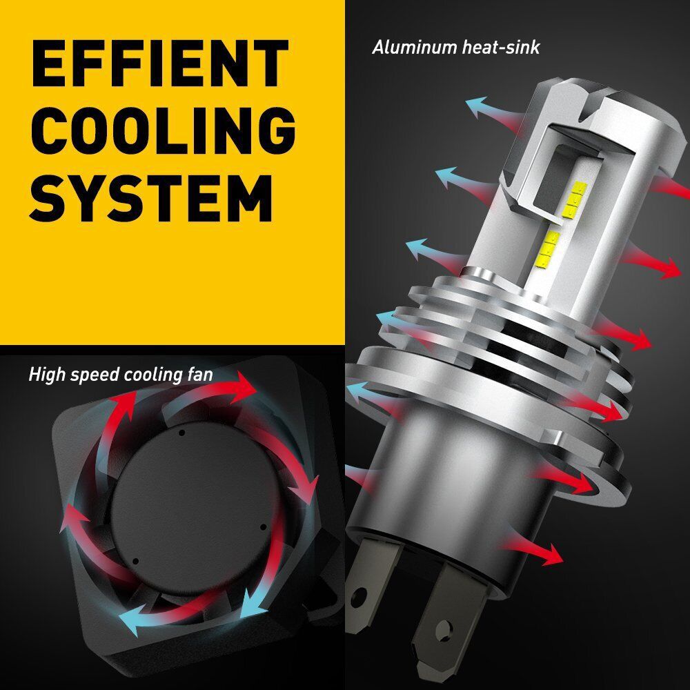 4 LED Fog Light Bulb 2 Units