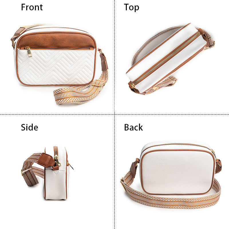 Quilted Crossbody Bags Vegan Leather Purses Small Shoulder Handbags