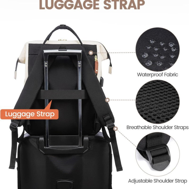 Waterproof Nurse Bag College Bookbag for Schoool