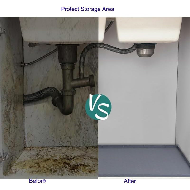 Waterproof Under Sink Mat 34" x 22"