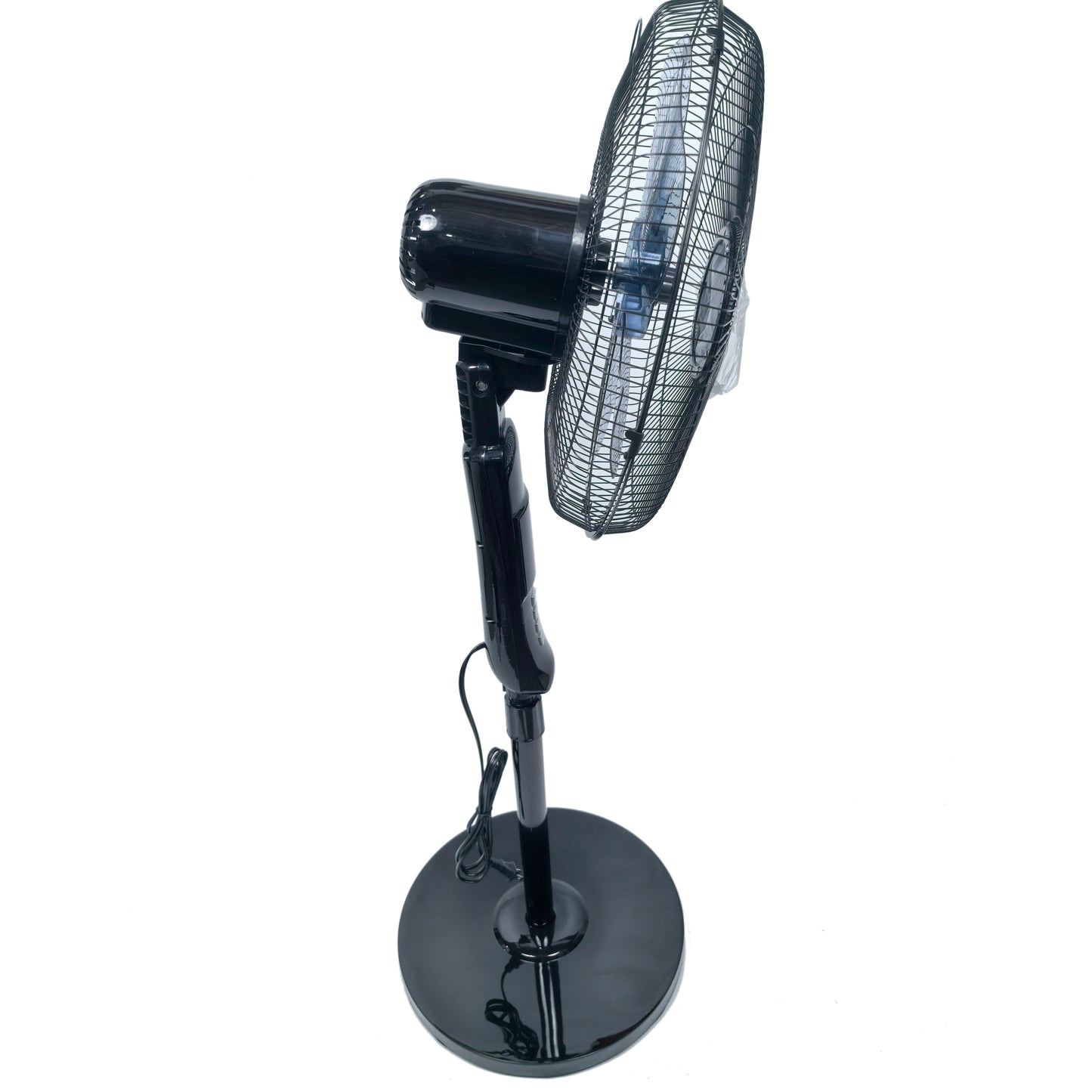3 Speeds Control Stand Fan 16 Inch with Remote Control, Black
