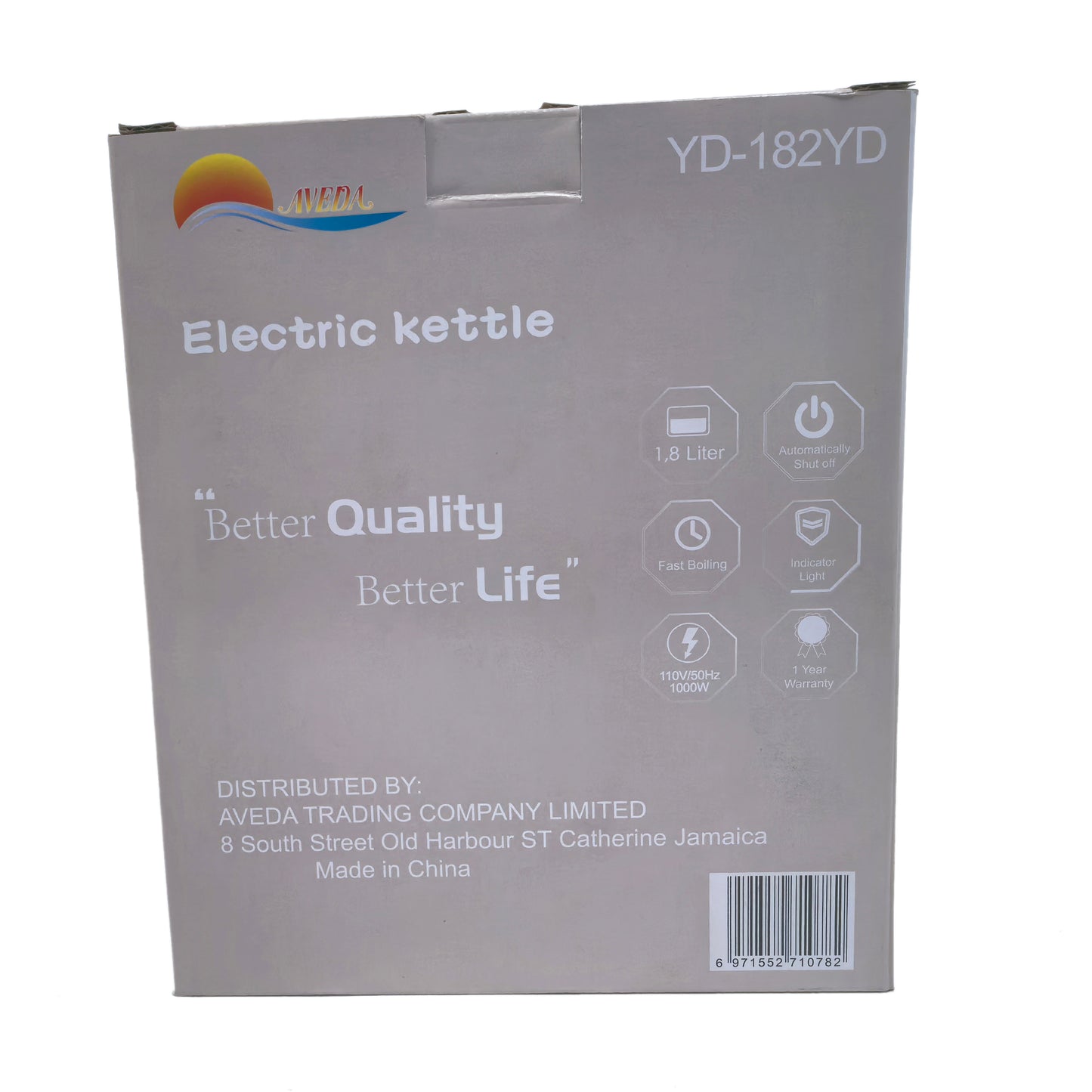Electric Kettle 1.8L, White