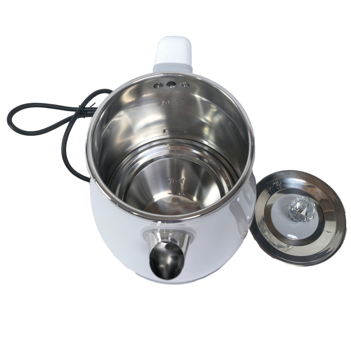 Double Layer Electric Kettle 1.8L, White