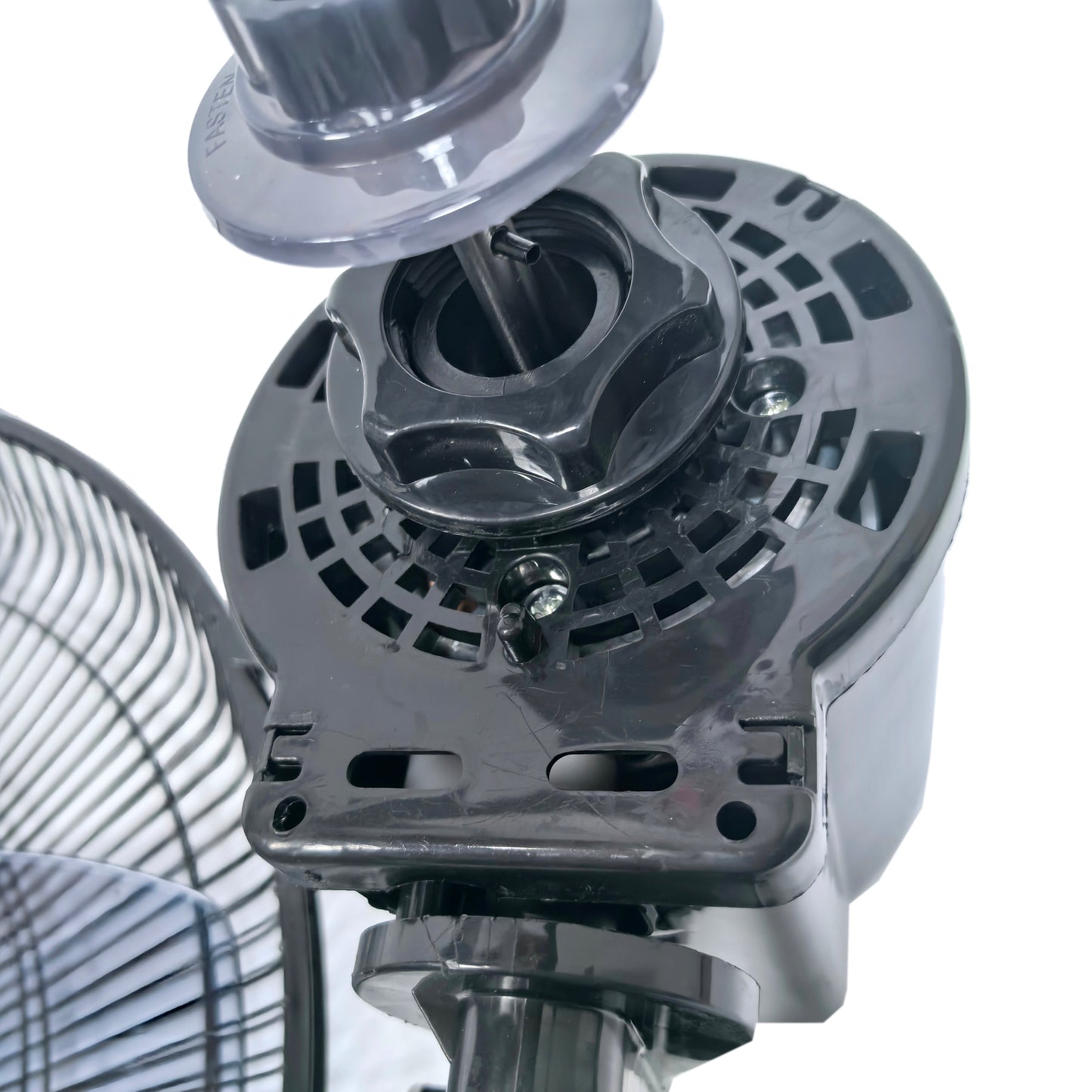 3 Speeds Control Stand Fan 18 Inch with Remote Control, Black