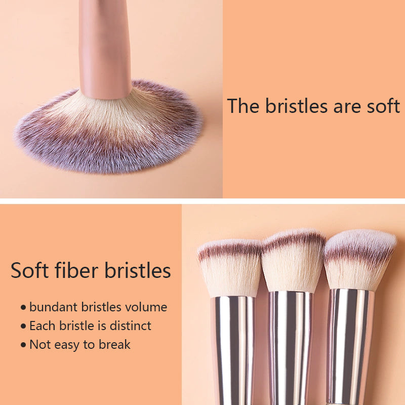 18-Piece Makeup Brush Set with Case