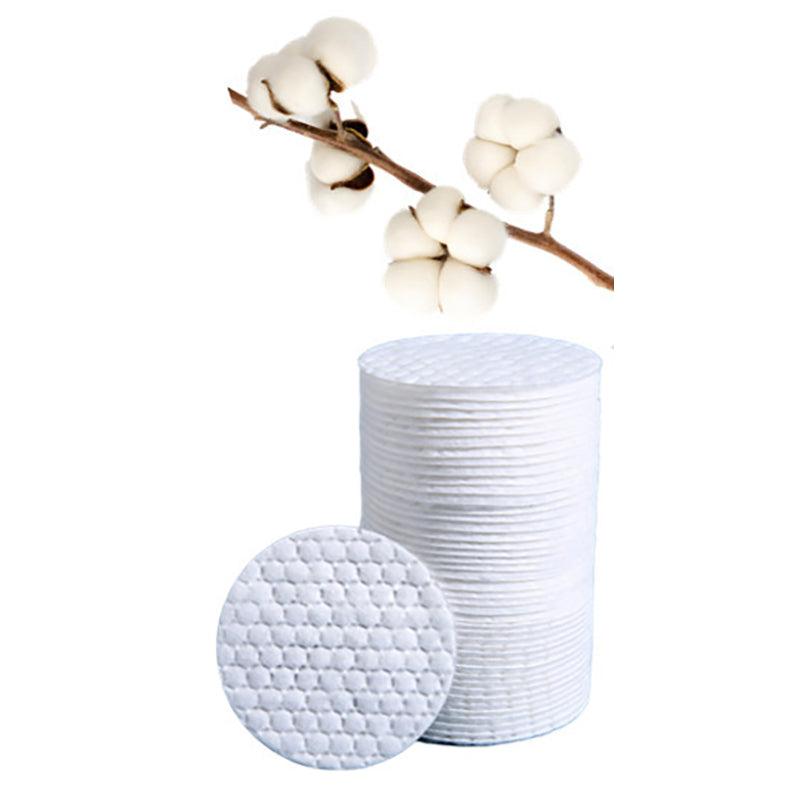 Hypoallergenic 100% Cotton Rounds 6 Pack / Each Pack 100 Units