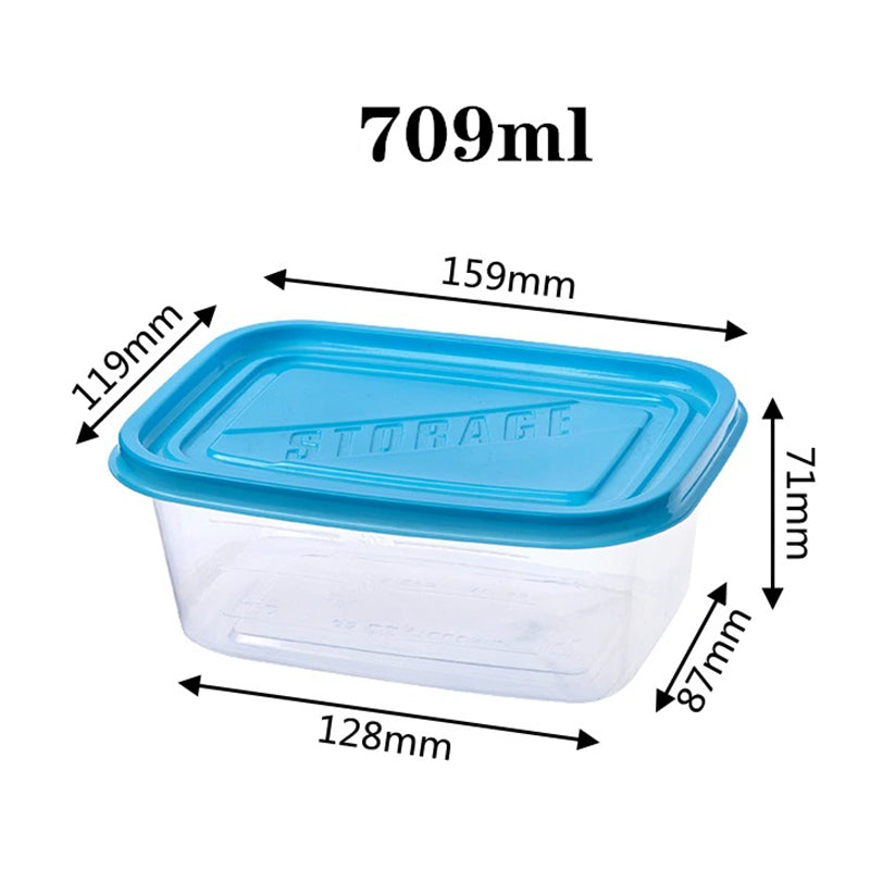Food Storage Containers 3 Pack / Each Pack 10 Units 709 ML / 24 oz