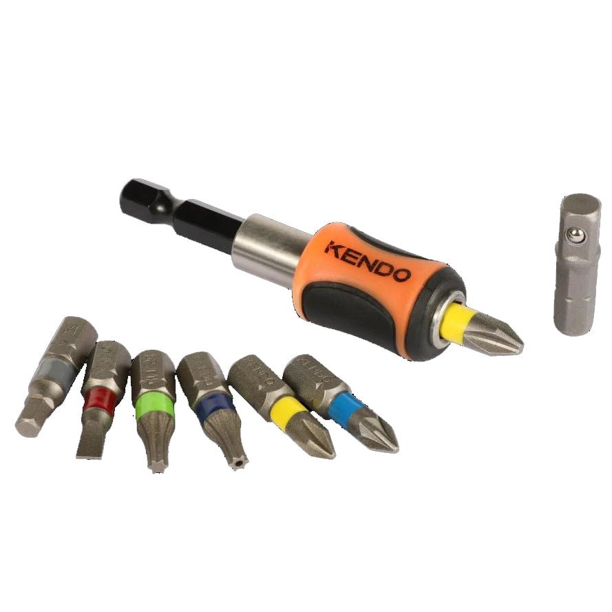 32pc Color Ring Screwdriver Bit Set 62W*33D*77H cm - Weshop876