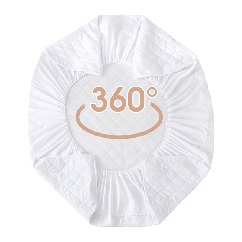 Bedding Waterproof Mattress Protector Twin / Queen / King, White
