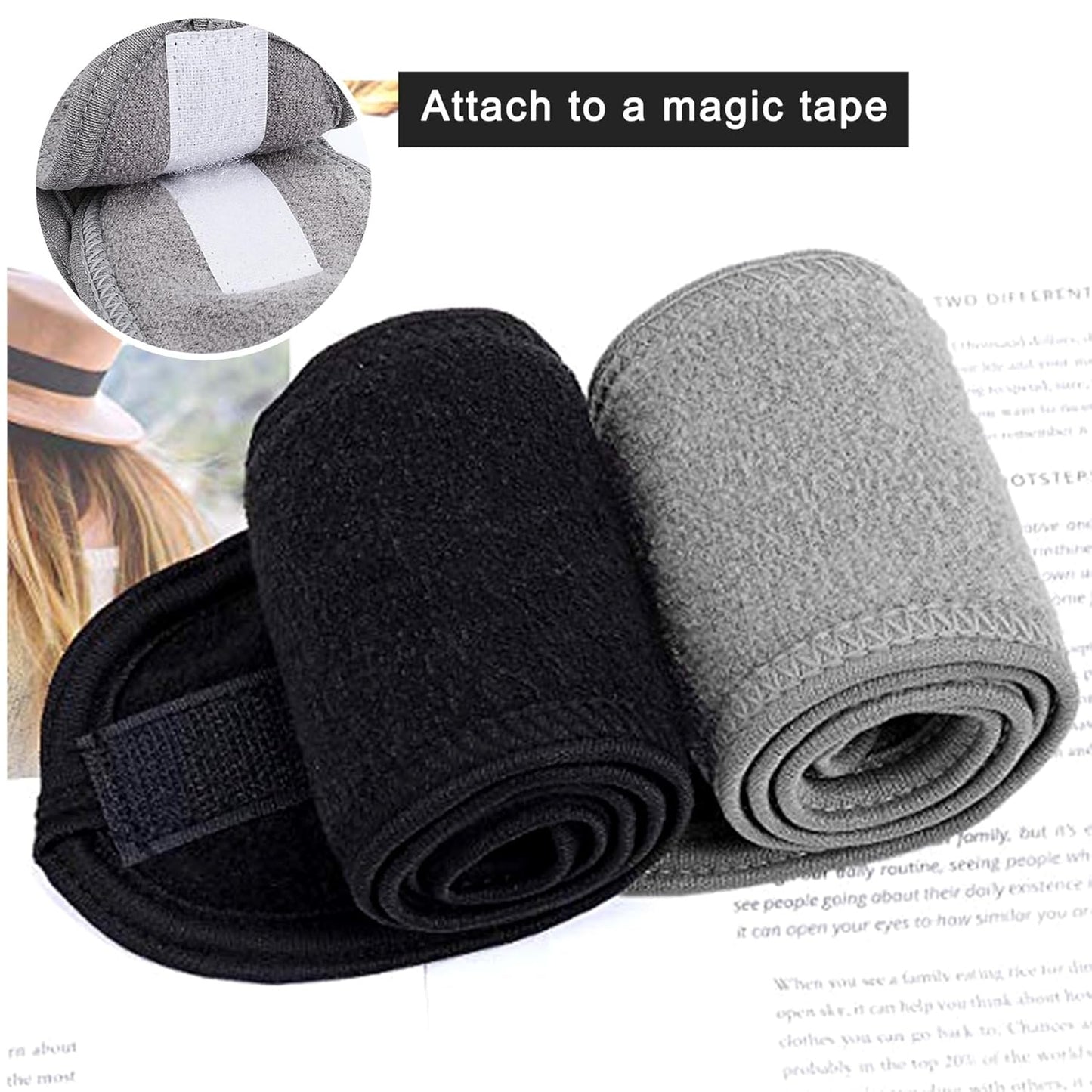 2-Piece Spa Facial Headband for Women
