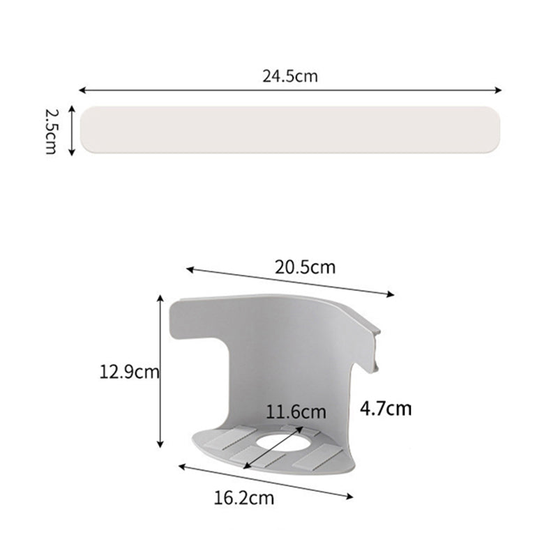 Lock Sheet Holders 8 Units, White