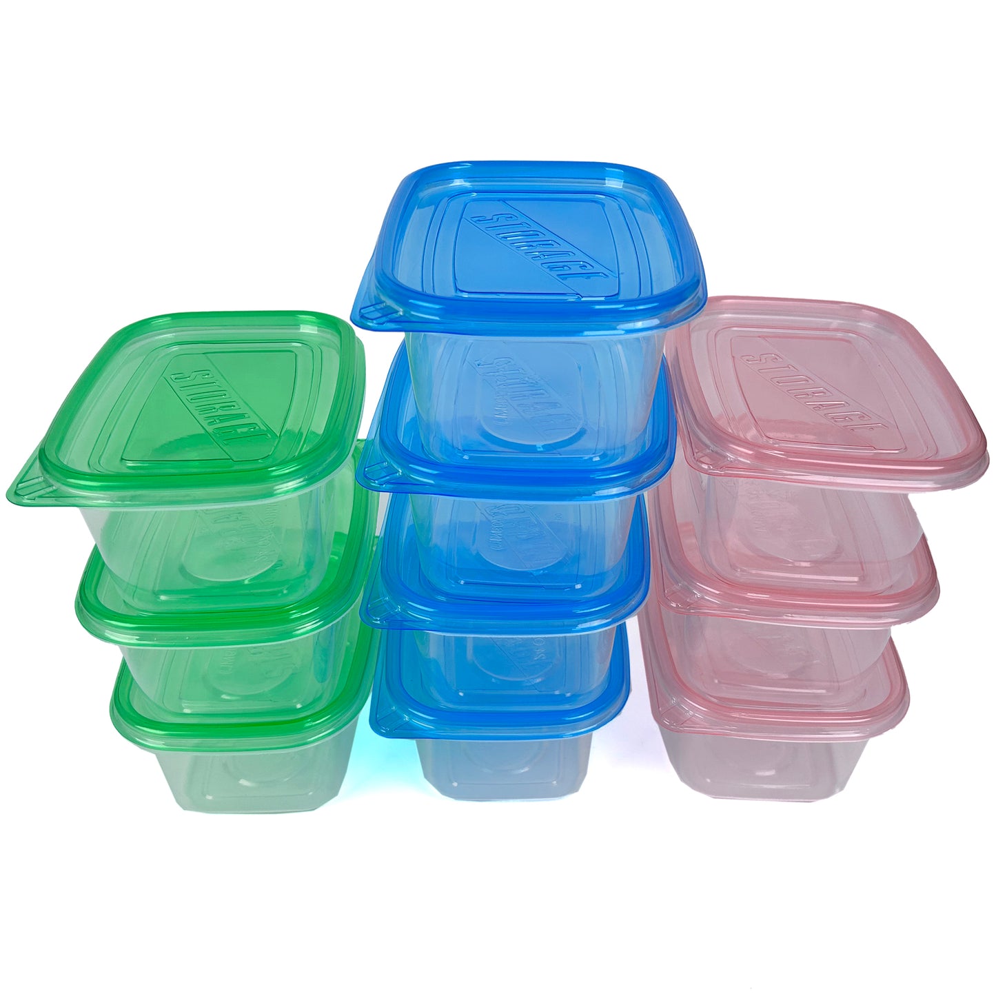 Food Storage Containers 3 Pack / Each Pack 10 Units 709 ML / 24 oz