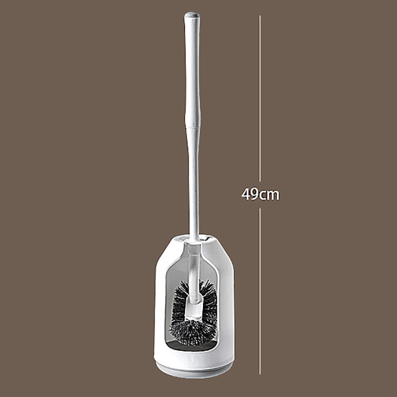 S-Shaped Toilet Bowl Brush Holder Set