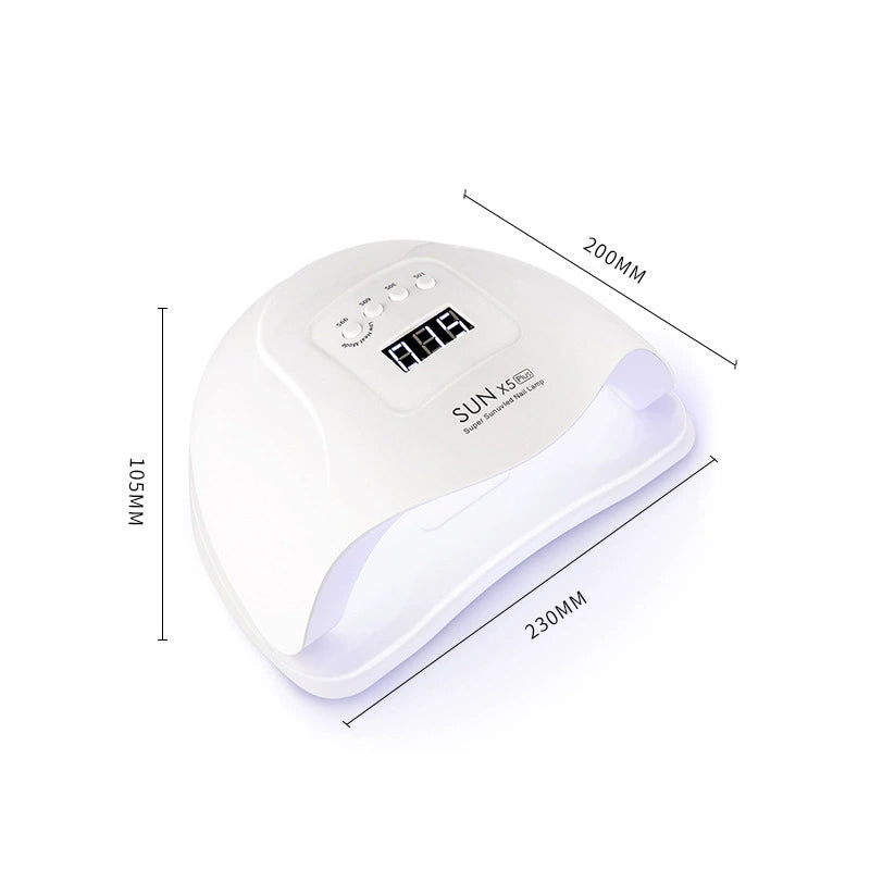 120W LED Nail Lamp Light Dryer, White