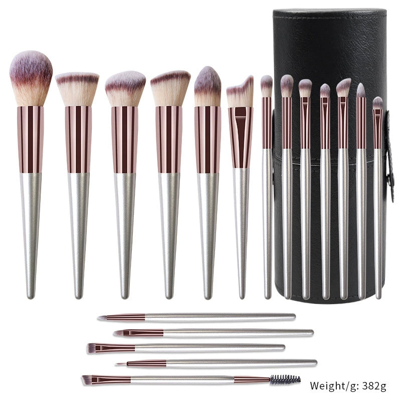 18-Piece Makeup Brush Set with Case