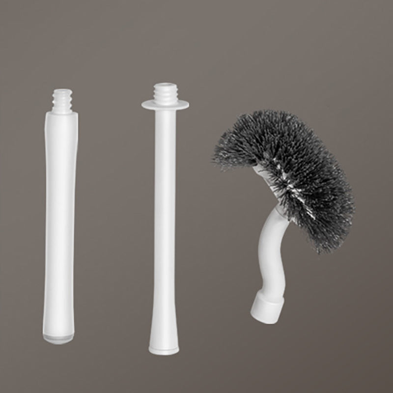 S-Shaped Toilet Bowl Brush Holder Set