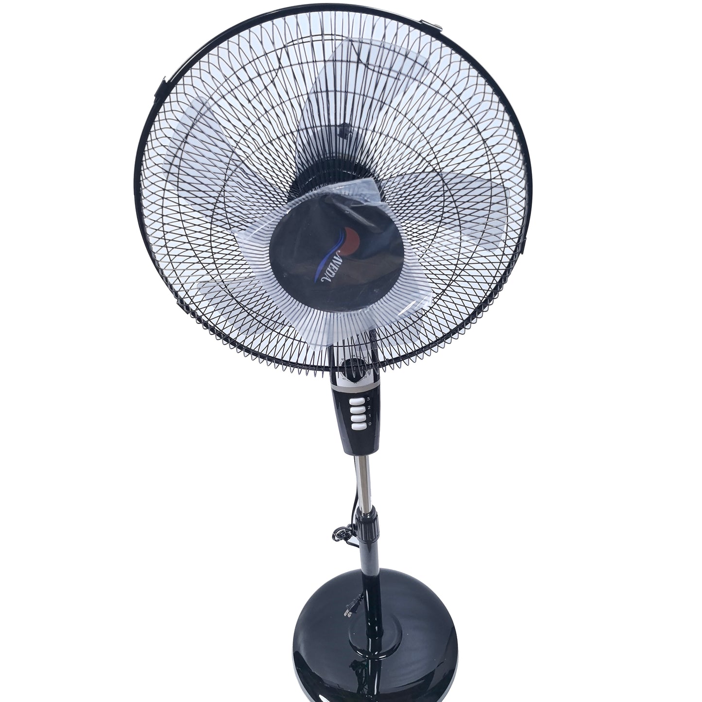3 Speeds Control Stand Fan 16 Inch, Black
