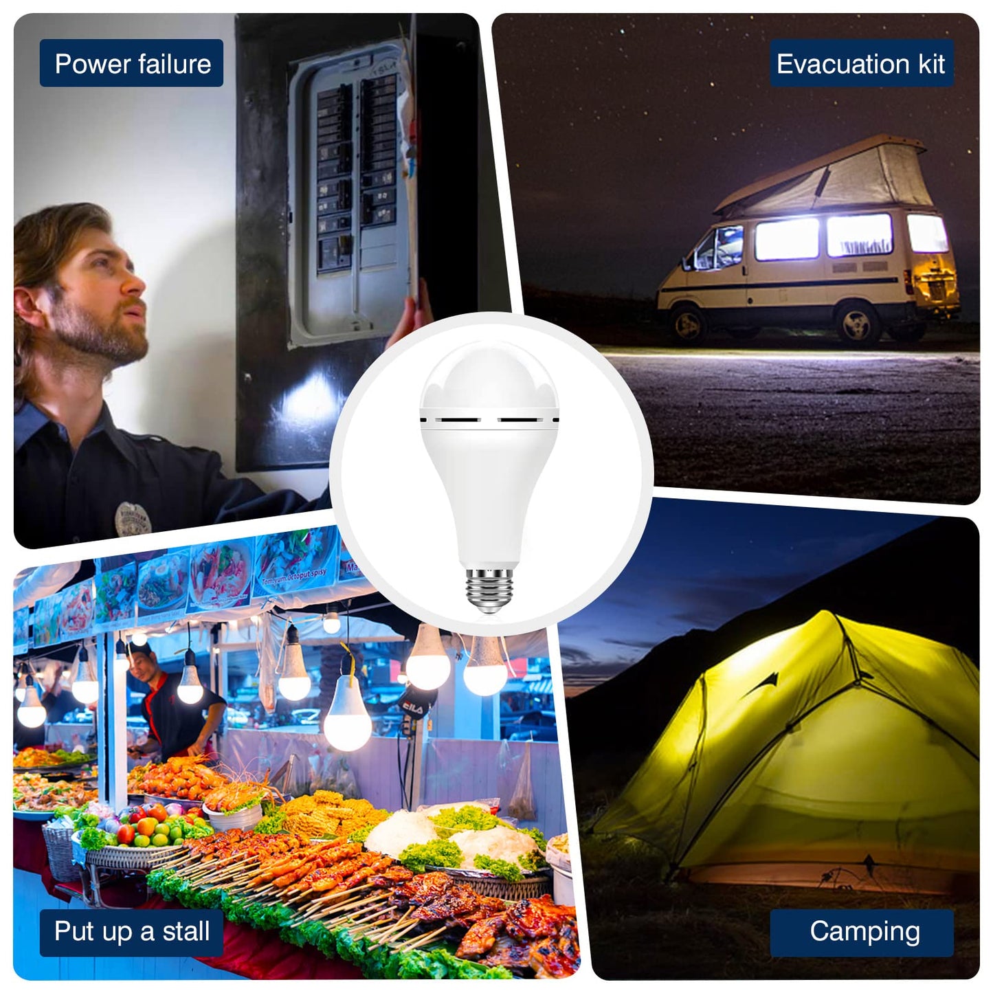 12W Emergency Bulb