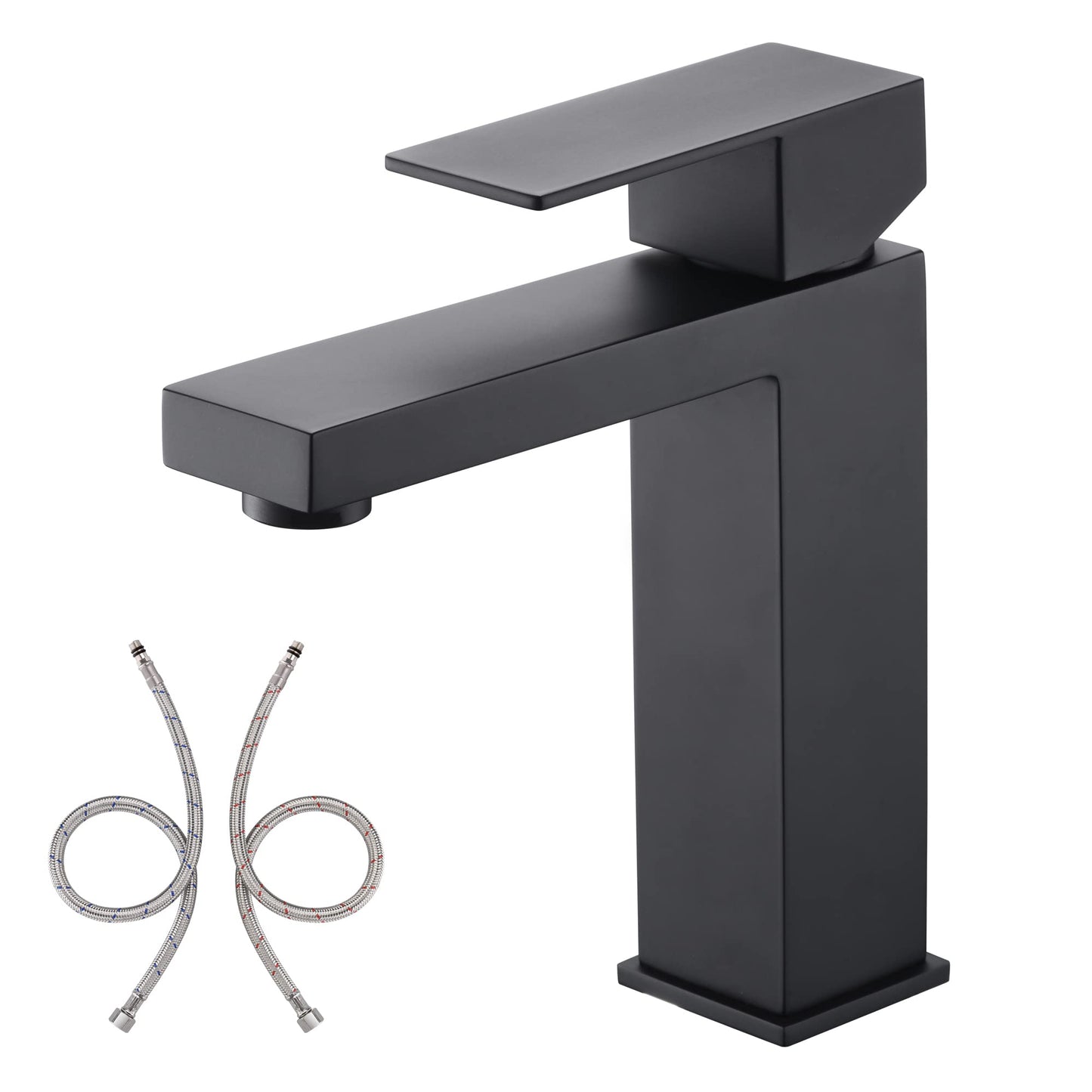 Single Handle Basin Faucet Matte Black