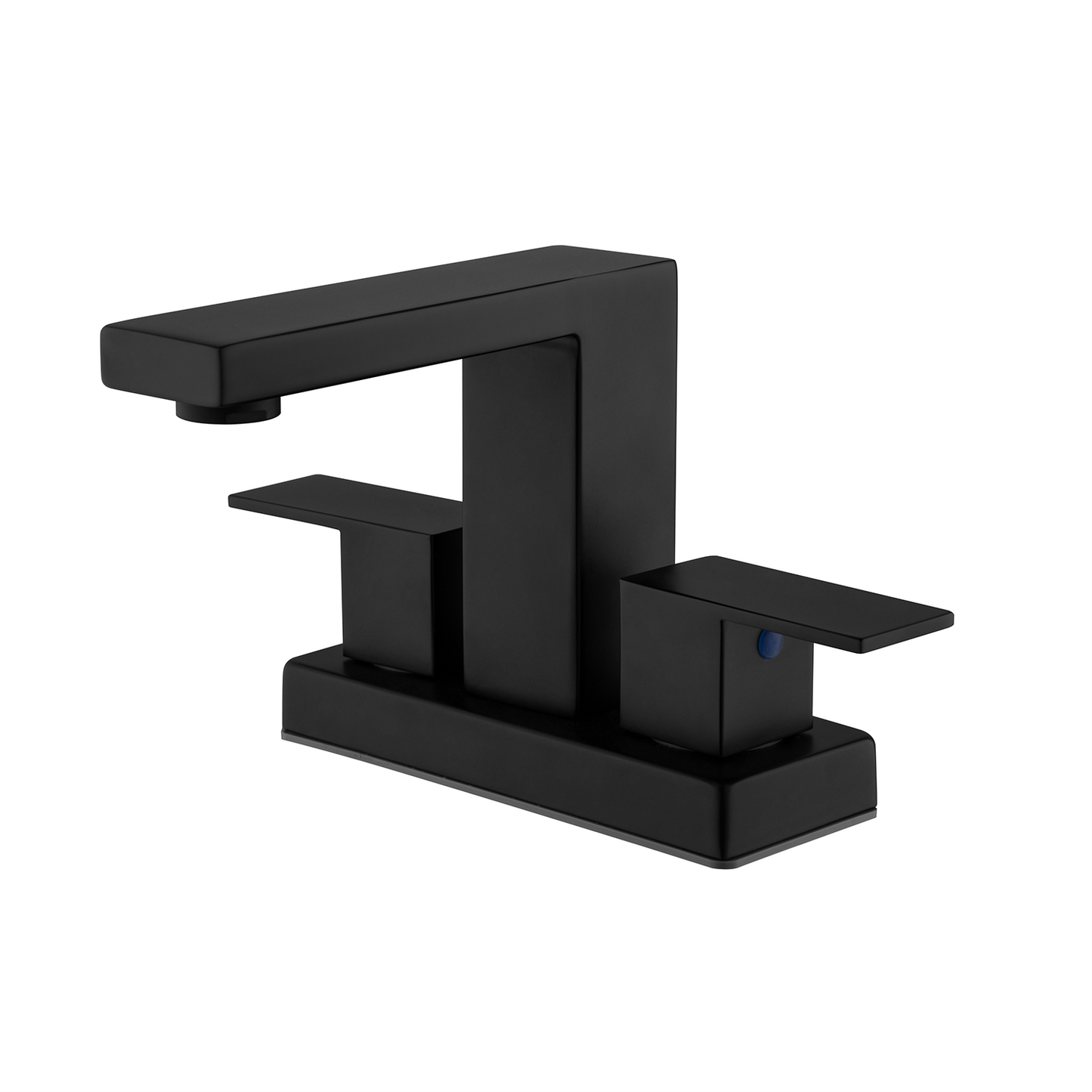 Two Handles Basin Faucet Matte Black