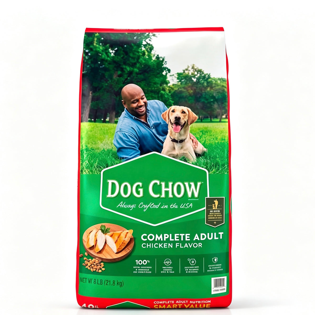 Complete Adult Dry Dog Food, Chicken Flavor, 48 LB (21.8 kg)