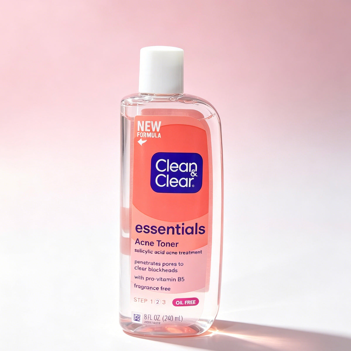 Clean & Clear Acne Toner 2% Salicylic Acid Oil-Free 240mL