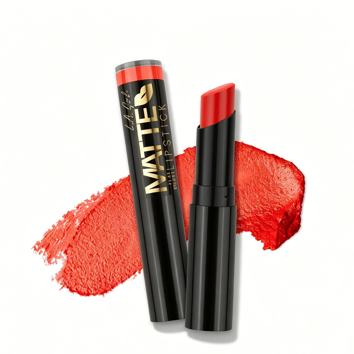 L.A. Girl Matte Flat Velvet Lipstick Set, Pack of 3, GLC806, Long Lasting Velvet Matte Lipstick
