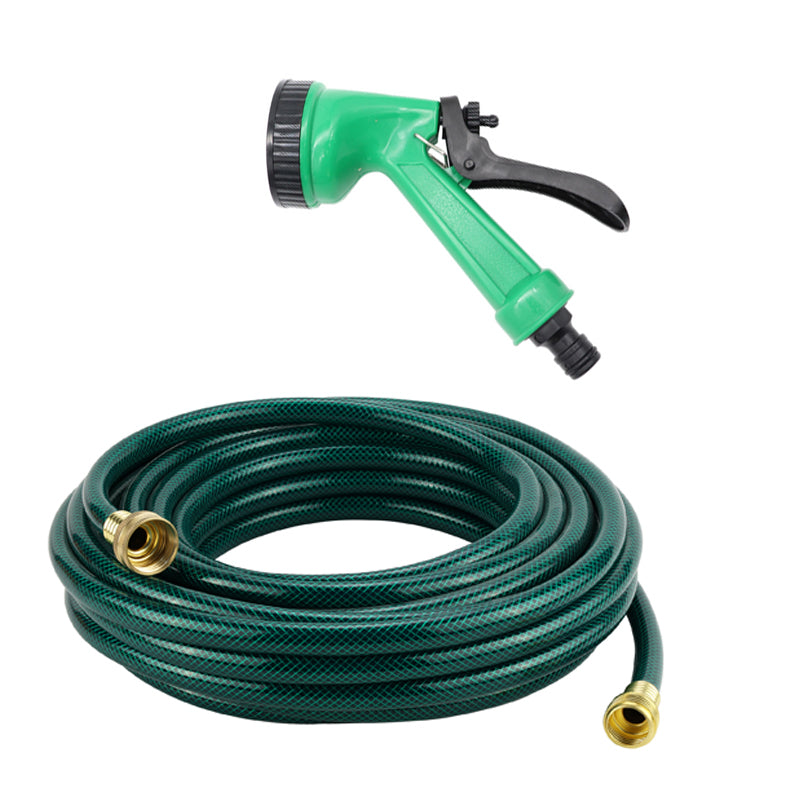 50/100f 2 Option 1/2 Inch Garden Hose With Spray Nozzle