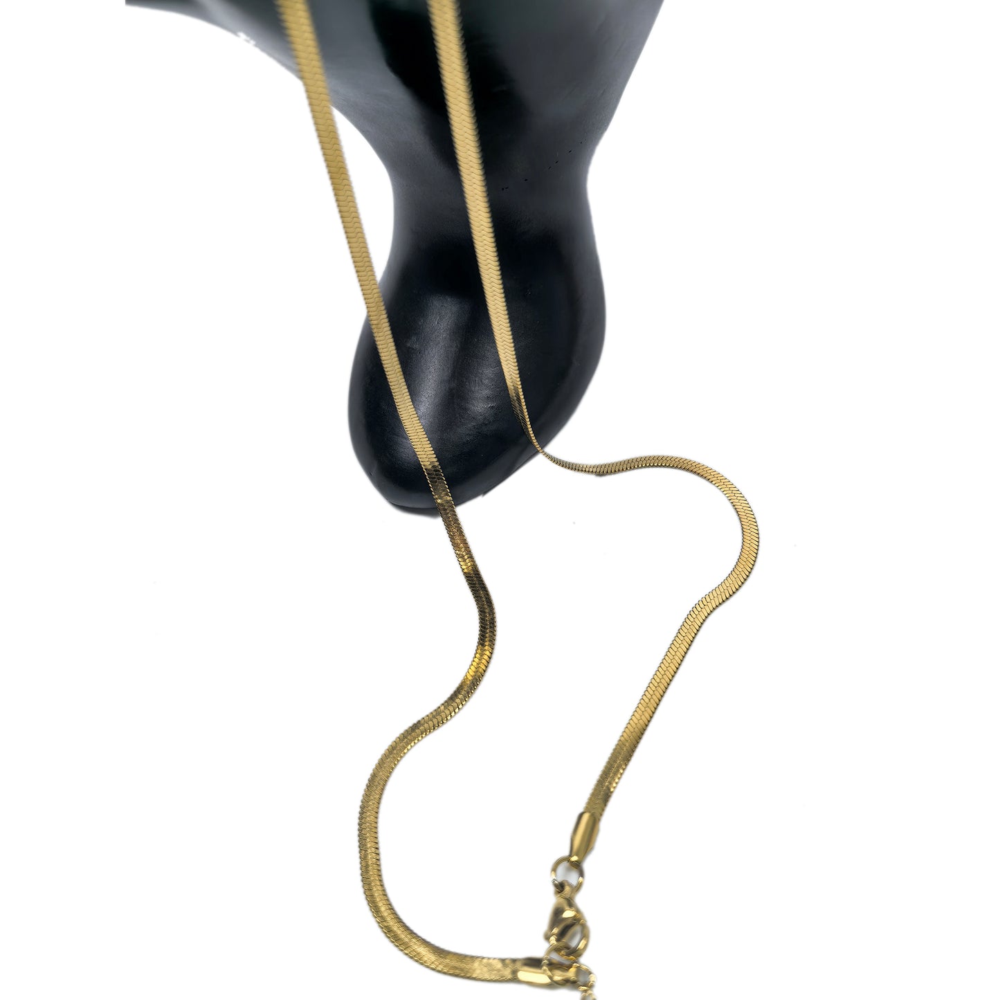 Leaf Zircon Gold Plated Necklace