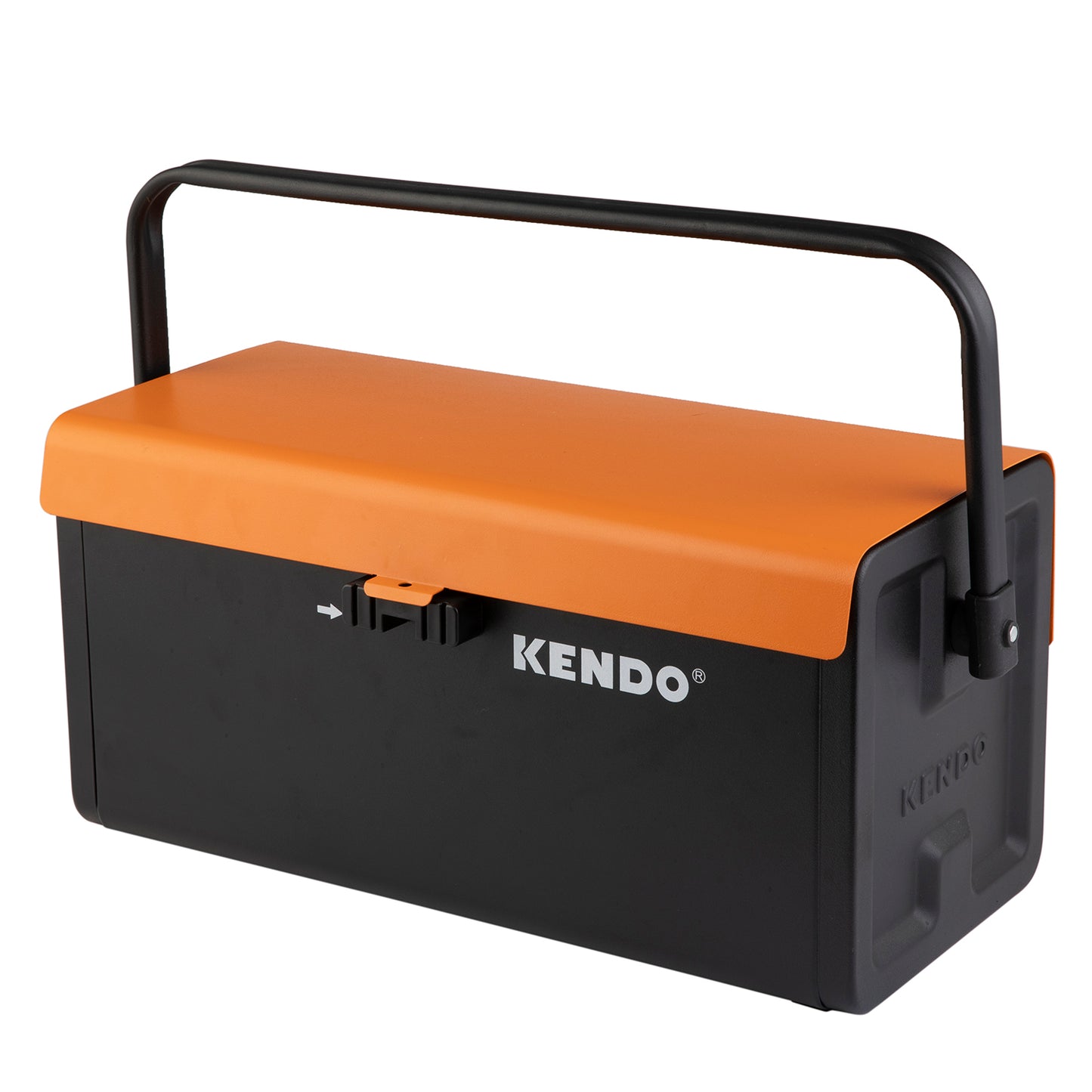 19inches Metal tool box with sliding top drawer 48.3*22*23.5cm