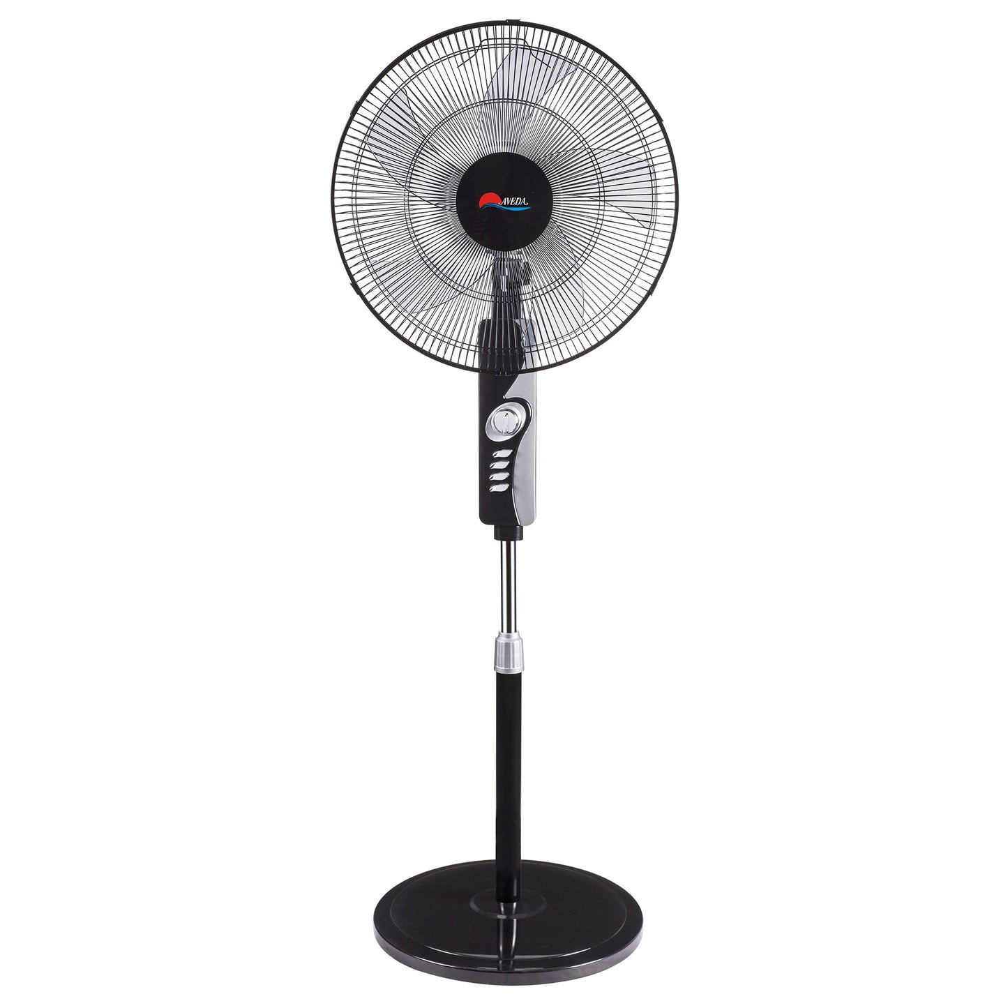 3 Speeds Control Stand Fan 18 Inch, Black