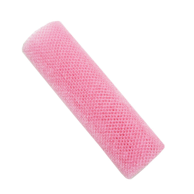 3-Piece African Bath Sponge(pink, yellow, purple)
