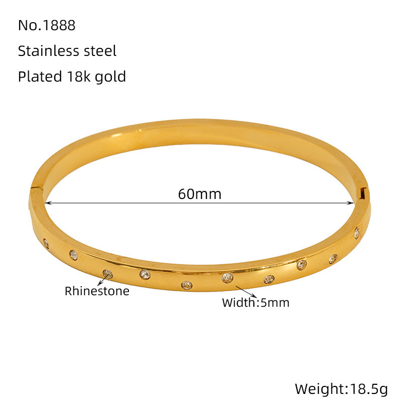 18K Gold-Plated Bracelet for Women
