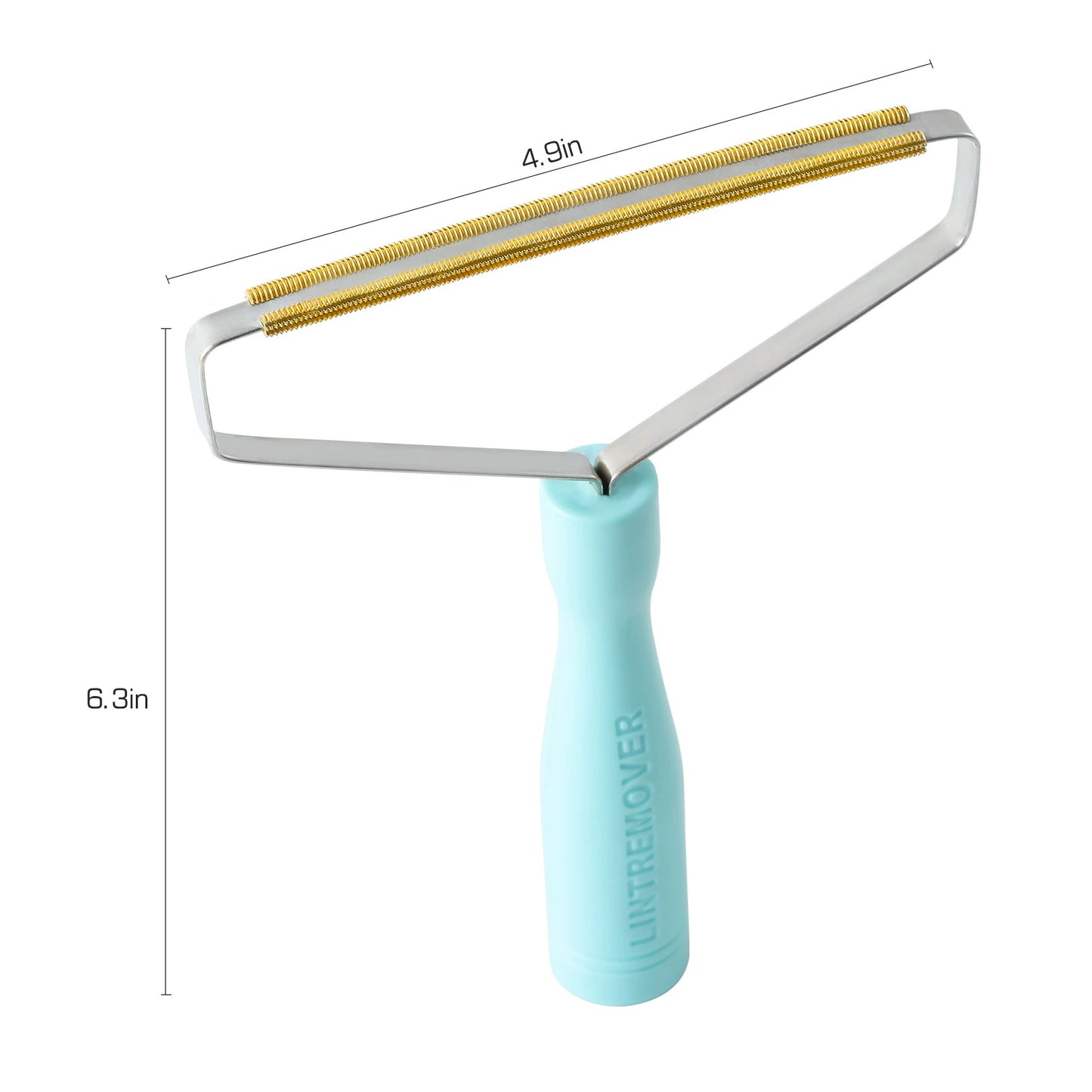 4-Piece Pet Hair Remover, Blue