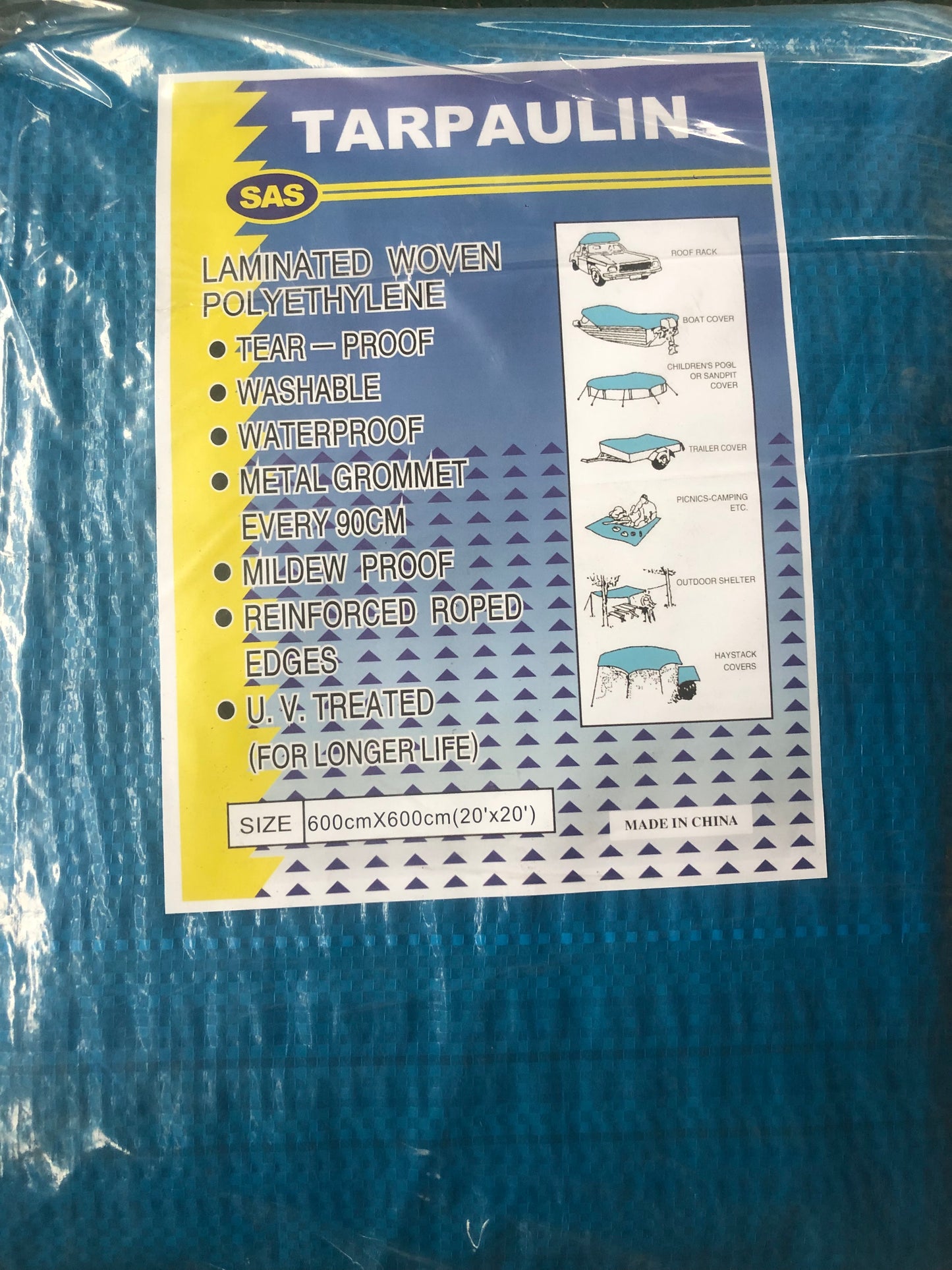 PE poly tarpaulin