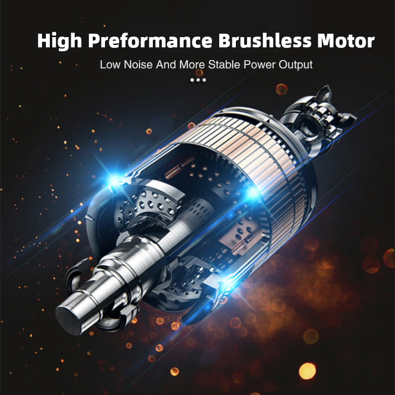 Brushless Motor 20V Blower Variable Speed with 2 Batteries