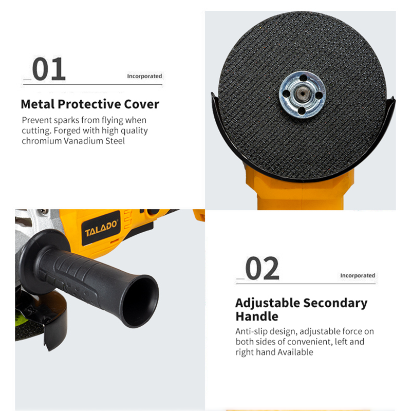 21V Wireless Angle Grinder