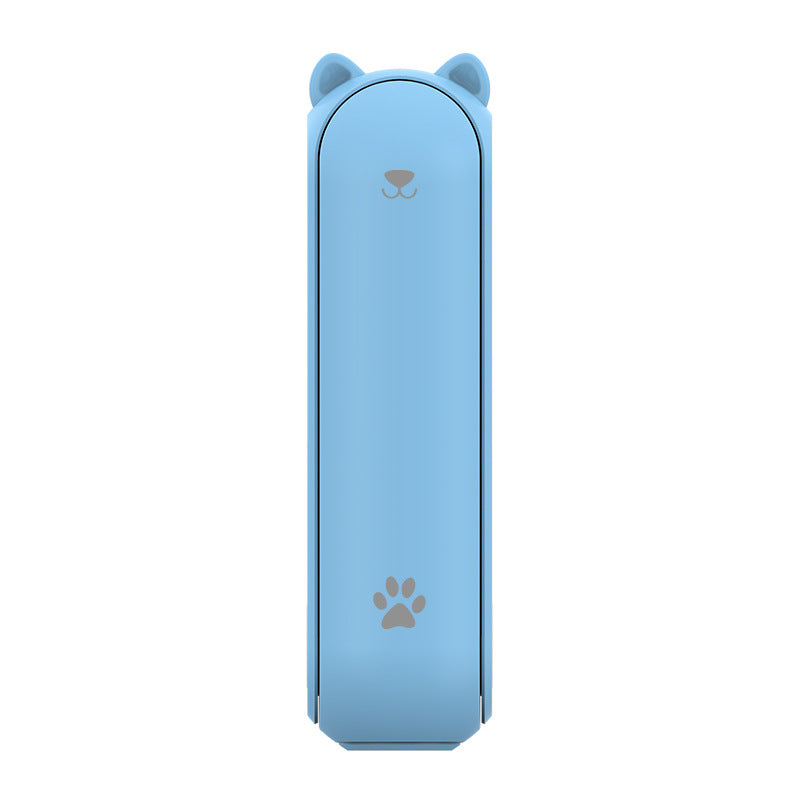 Basic Pocket Handheld Fan with Flashlight (4 Color Options)