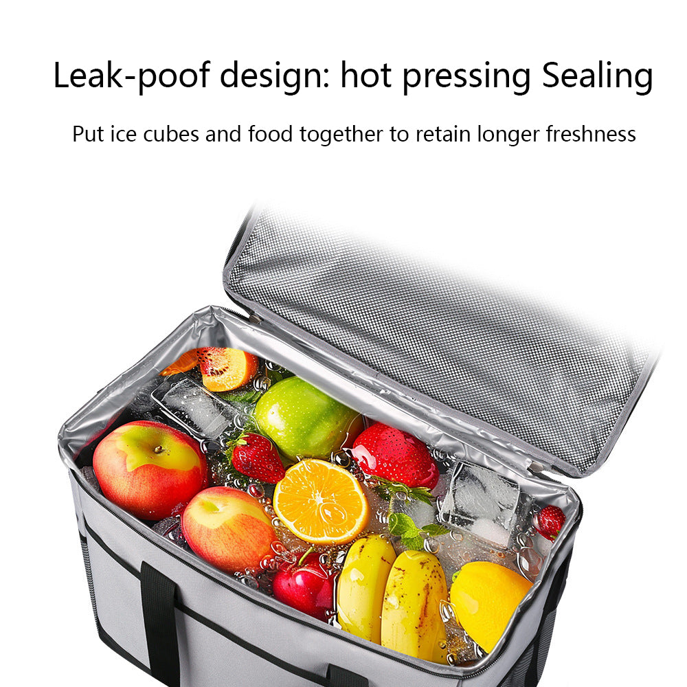 Large Capacity Insulated Picnic Bag 35L (2 Color Options)