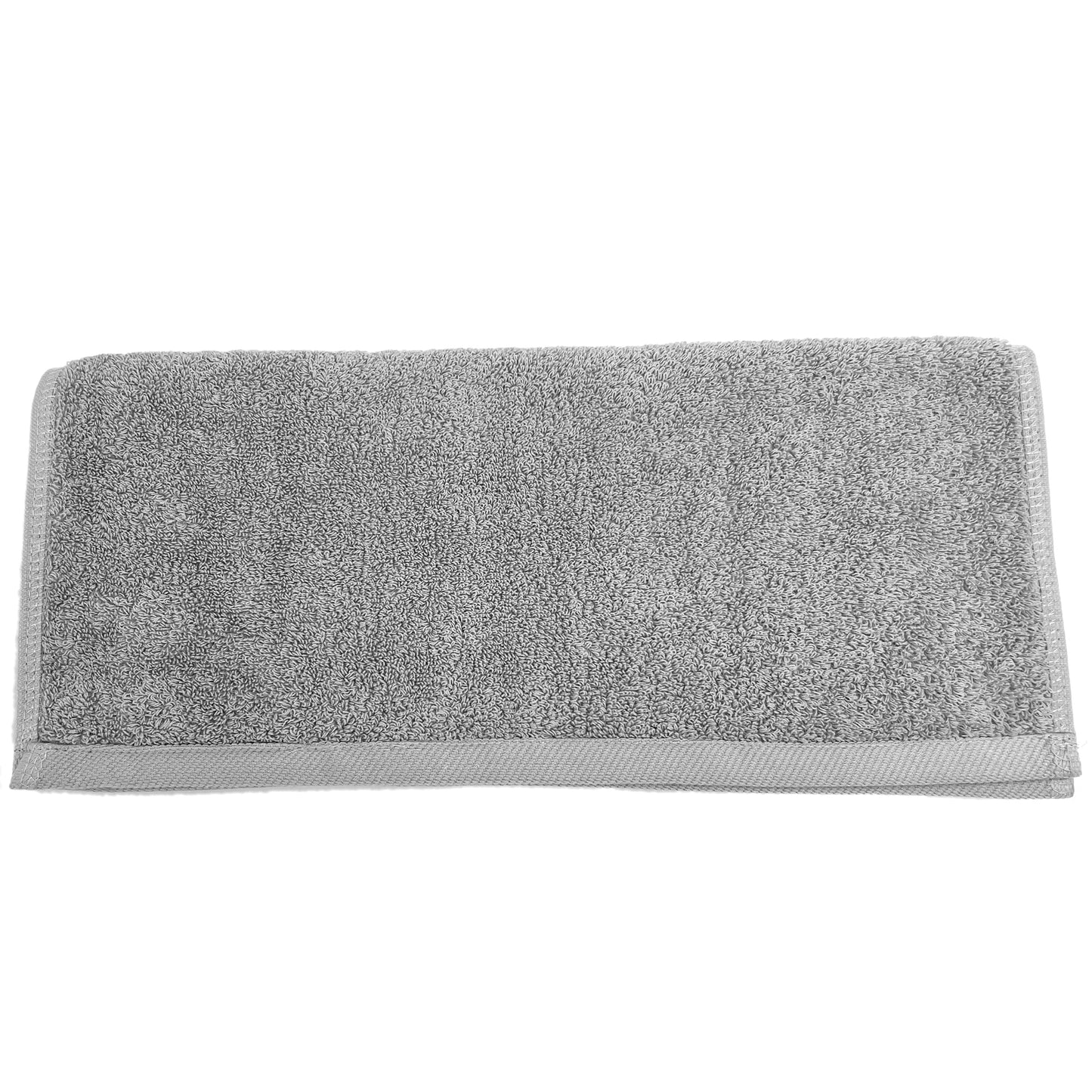 Cotton Hand Towel Light Gray, 5pcs Pack