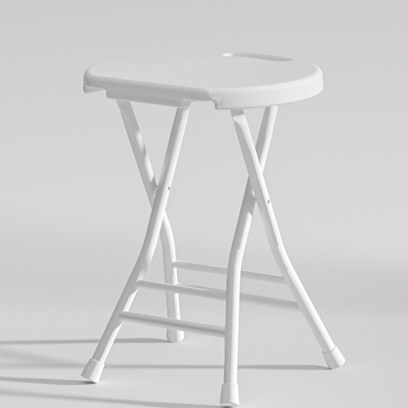 Tall Folding Portable Plastic Stool (2 Color Options)