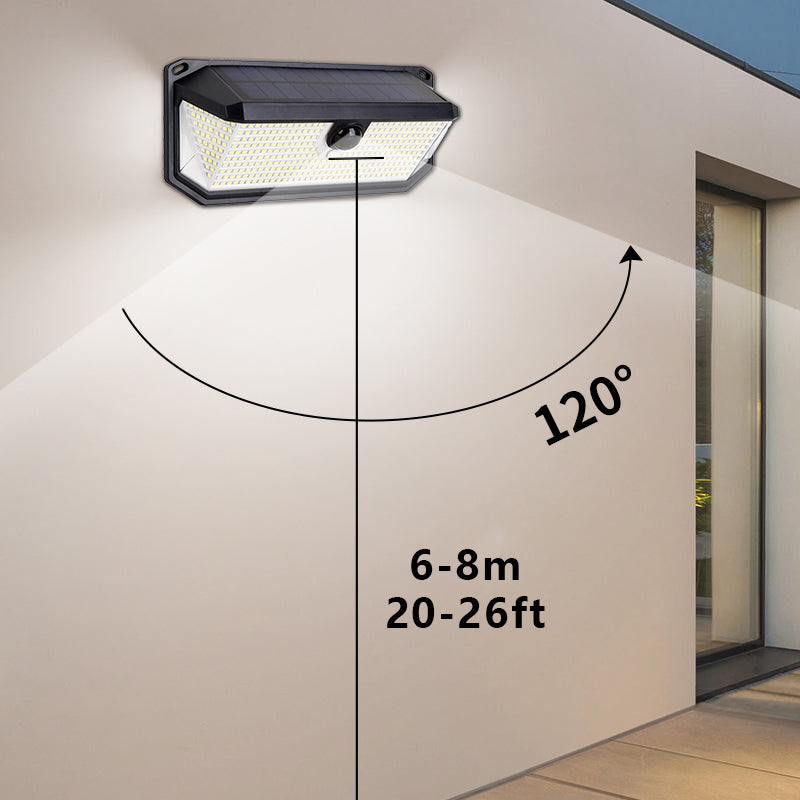 Wide Angle Solar Wall Lights with Motion Sensor (2 Option Short/Long)