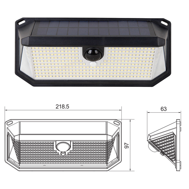 Wide Angle Solar Wall Lights with Motion Sensor (2 Option Short/Long)