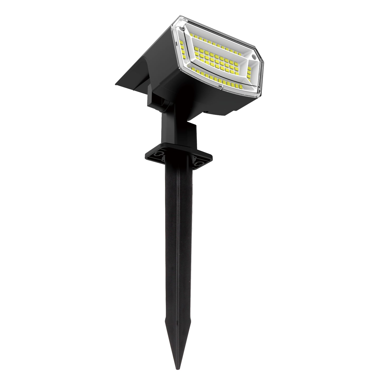 Solar Outdoor Waterproof Spotlights Wall 2 Pack, Wall Mounted Option