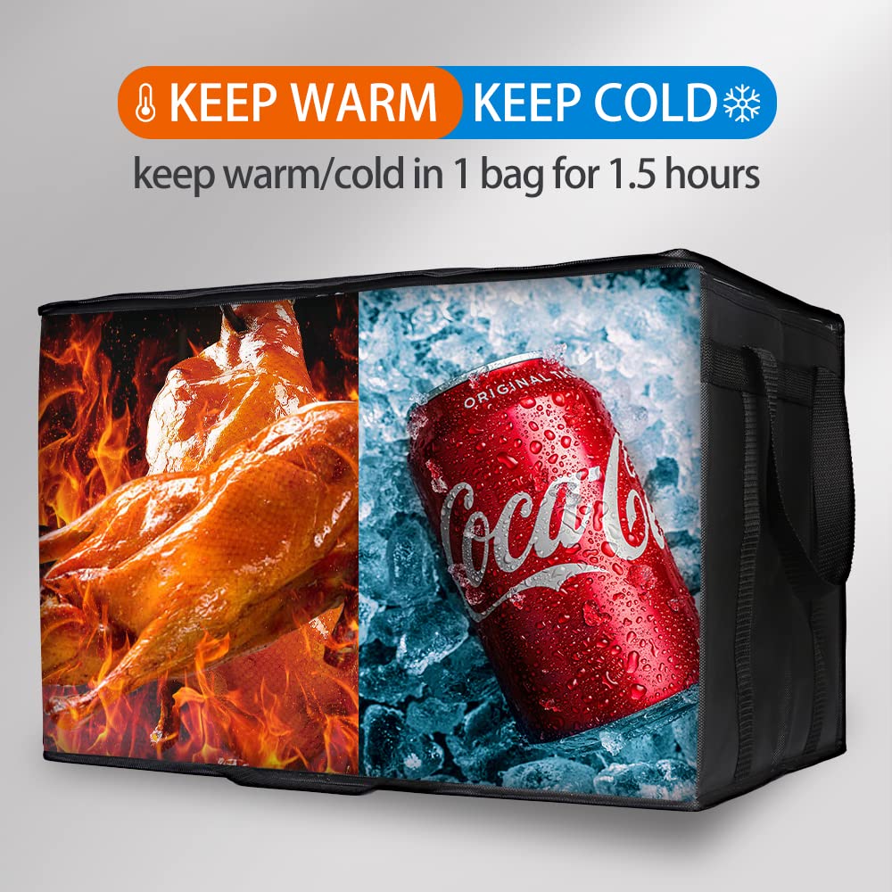 74L Extra Large Catering Cooler Bag 2pcs Pack