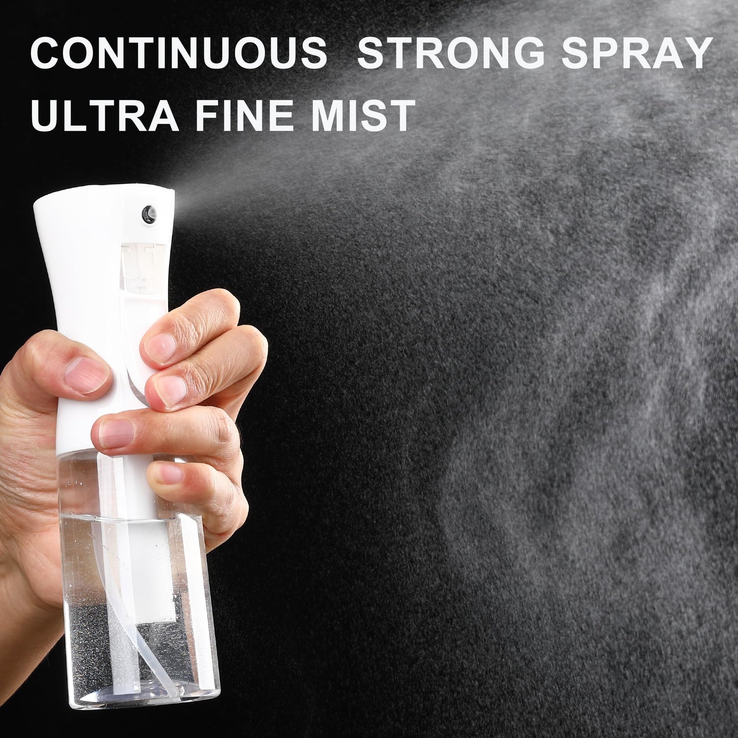 Ultra fine spray continuous spray bottle Clear 10pcs Pack (2 options 200ml 6.8oz / 300ml 10oz)
