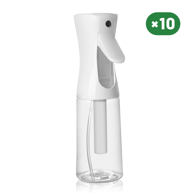 Ultra fine spray continuous spray bottle Clear 10pcs Pack (2 options 200ml 6.8oz / 300ml 10oz)