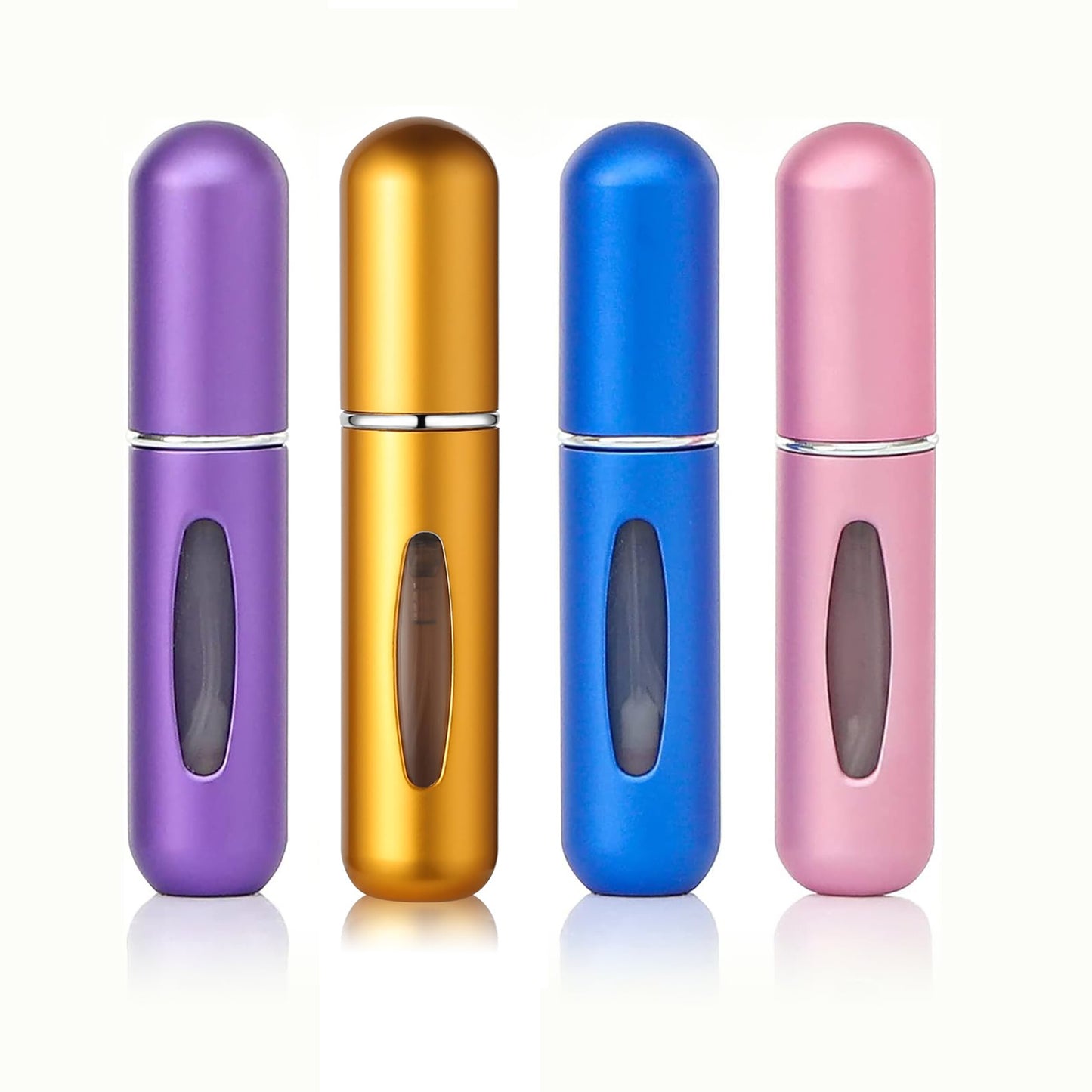 Refillable Travel Perfume Mini 5ml Sprayer for Perfume, 4pcs Pack