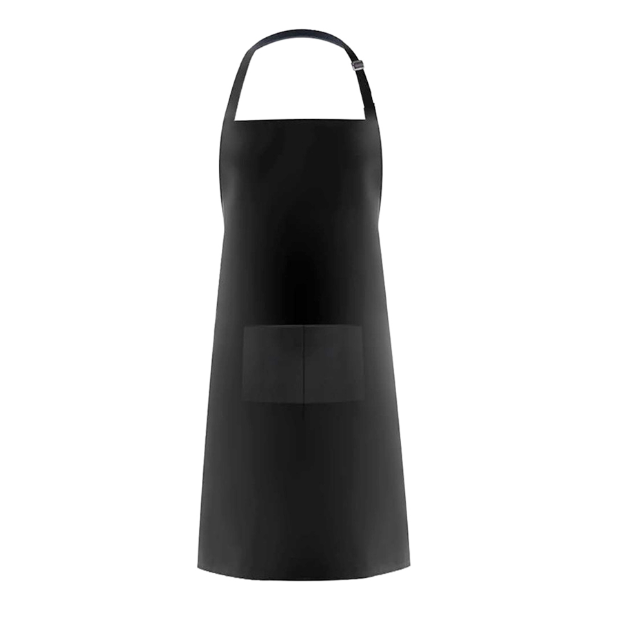 Kitchen Cooking Aprons with 2 Pockets 3 Units, Black
