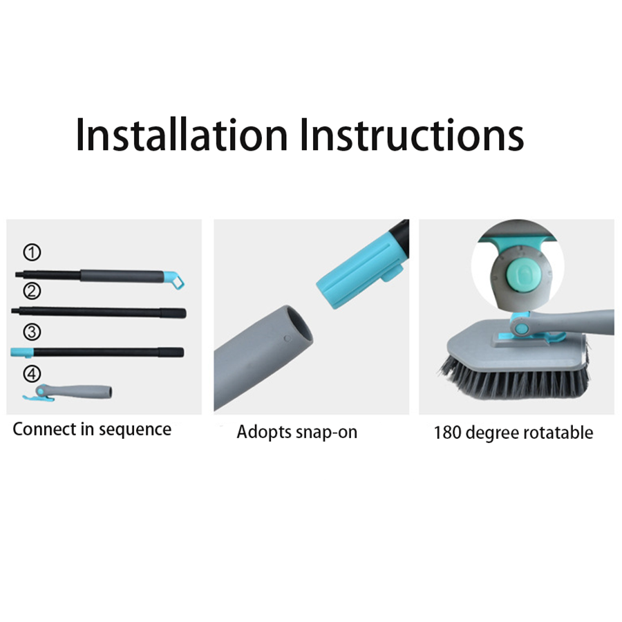 Multi-functional Long Handle Cleaning Brush